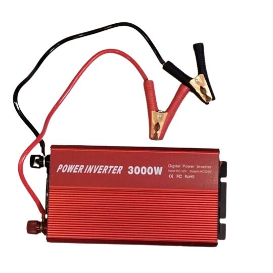 bateria de 3000 w CONVERTIDOR DE 12V A 110V PARA VEHICULO